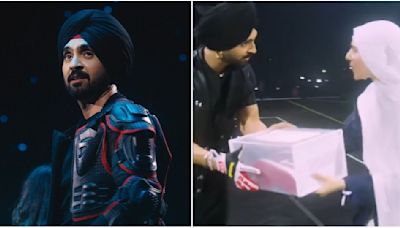 Diljit Dosanjh wins over netizens as he gives special gift to Pakistani fan during concert; says 'Borders are created by politicians'