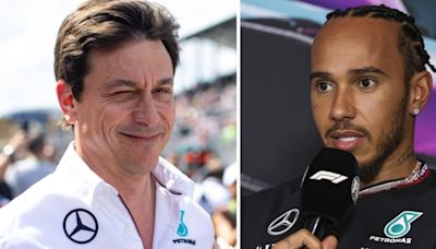 Toto Wolff in discussions with surprise option to replace Lewis Hamilton 'a lot'