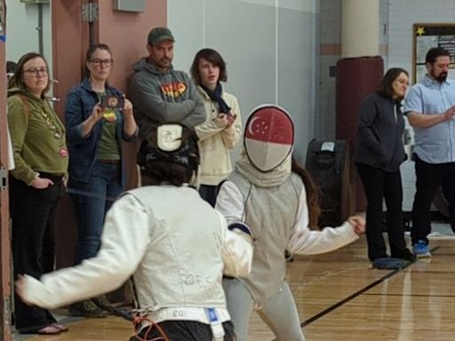 Cornerstone Classical School brings the sport of fencing back to Salina