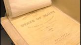 Foundation of Maine: A look at the original copy of the Maine Constitution
