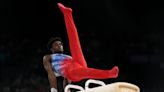 Americans struggle on pommel horse in all-around