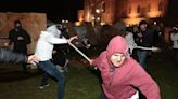 To find masked mob members who attacked UCLA camp, police are using Jan. 6 tactics