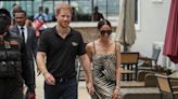 Meghan Markle Heats Up Her Nigeria Tour Wardrobe in a Side-Slit, Keyhole Cutout Dress