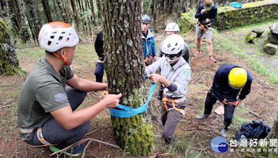 玉管處113年度聯合山域搜救訓練 強化搜救技能