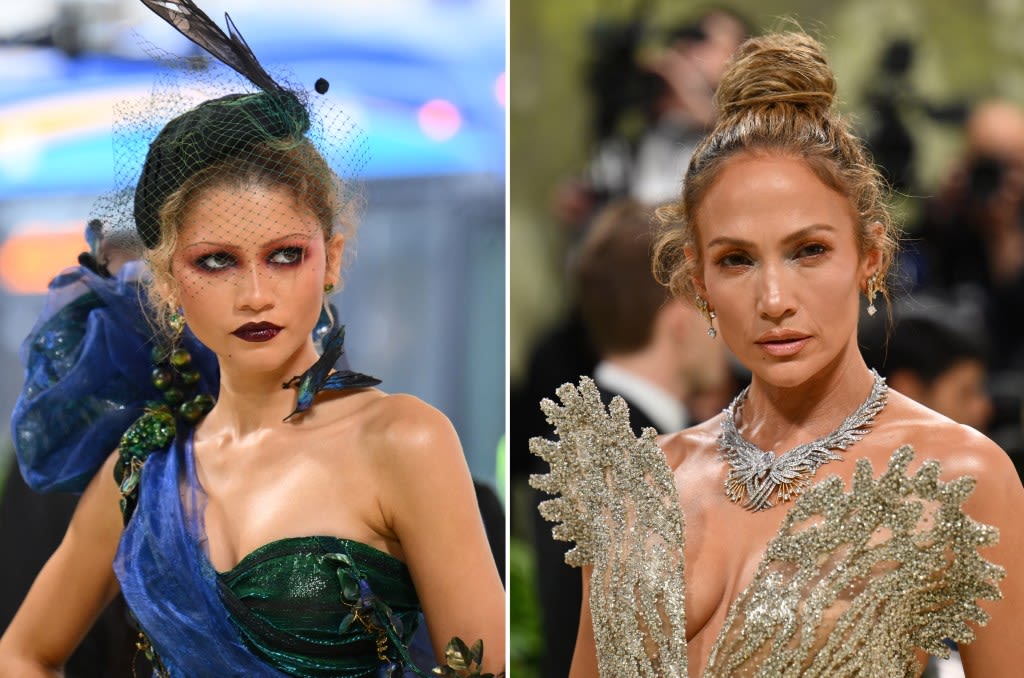 2024 Met Gala co-chairs Zendaya, JLo show up without dates