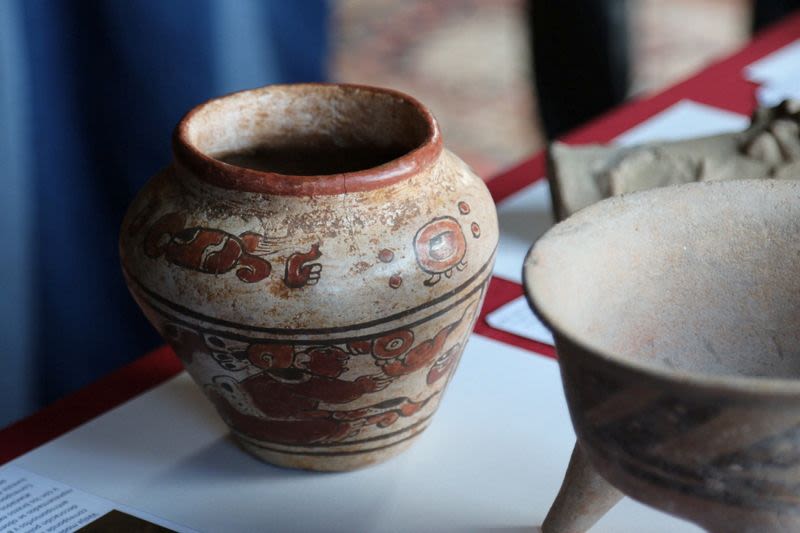 Antiquities returning to Mexico include Mayan vase sold for $4 in US store