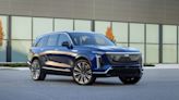2026 Cadillac Vistiq photos reveal electric three-row SUV, specs to come later