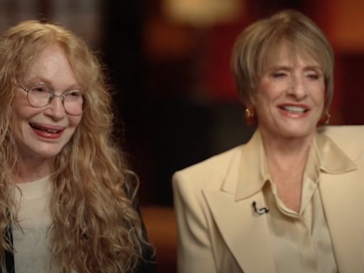 Video: Patti LuPone and Mia Farrow Talk THE ROOMMATE on CBS SUNDAY MORNING