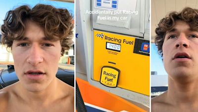 'Good bye catalytic converter': Gas station customer accidentally fills up car with 'racing fuel.' What is it?