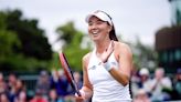 Lily Miyazaki races past Tamara Korpatsch to earn first Wimbledon win