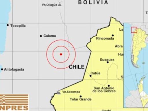 Un sismo de magnitud 7.3 afectó la región minera de Chile