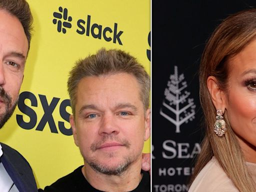 Fans React To Photos Of Jennifer Lopez And Matt Damon's Seemingly Heartfelt Chat