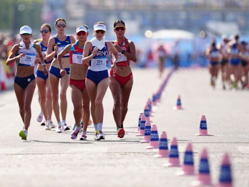 Viewers claim Olympic race walking competitors are ‘cheating.’ But the rules say otherwise