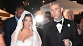 Kourtney Kardashian Changed Into a Black Wedding Mini Dress for Her Reception