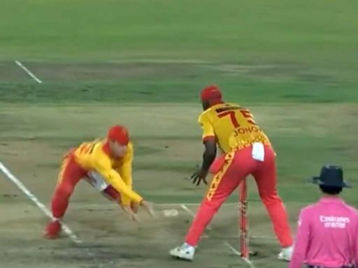 Watch: Zimbabwe produce comedy of fielding errors in defeat to Bangladesh