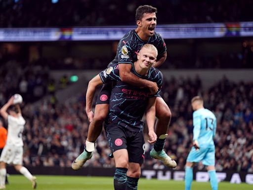 Manchester City derrotó a Tottenham, es líder y está a un paso de ser campeón de la Premier League