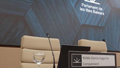 Koldo García 'planta' por segunda vez al Parlament