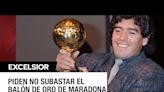 Tribunal desecha petición de herederos de Maradona ante subasta de Balón de Oro