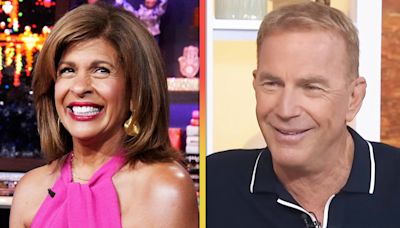 Watch Hoda Kotb React to Fans Shipping a Kevin Costner Romance After Their Interview