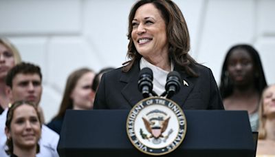 In First Remarks As Dems’ Presumptive Nominee, Harris Does Not Talk About It