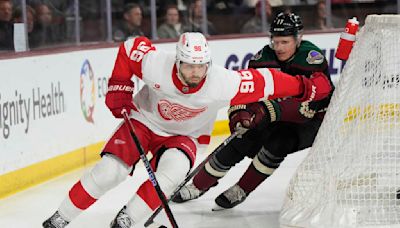 The Sharks acquire Jake Walman and a 2nd-round draft pick from the Red Wings