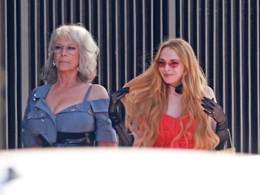 Lindsay Lohan e Jamie Lee Curtis gravam 'Sexta-Feira Muito Louca 2'