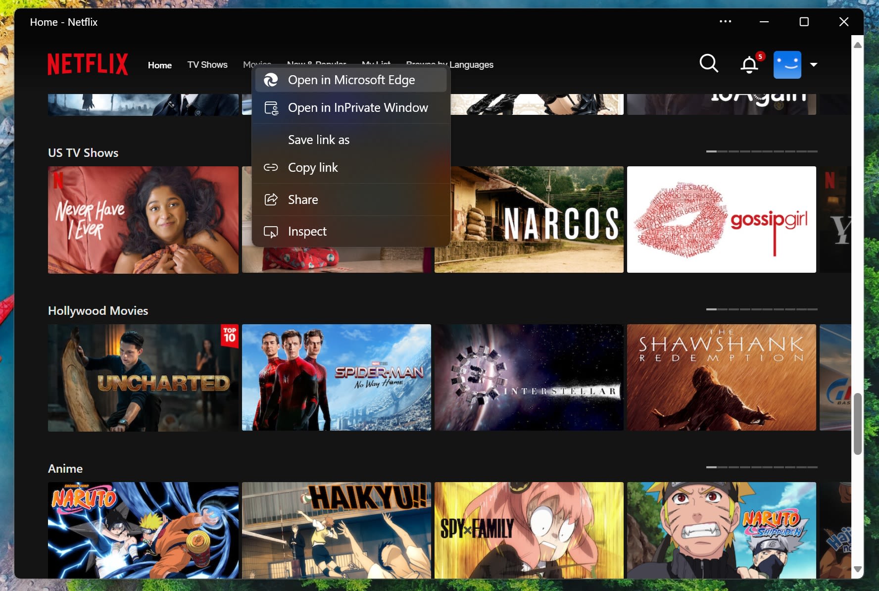 Windows 11's Netflix loses Downloads, downgraded to Microsoft Edge-based web app