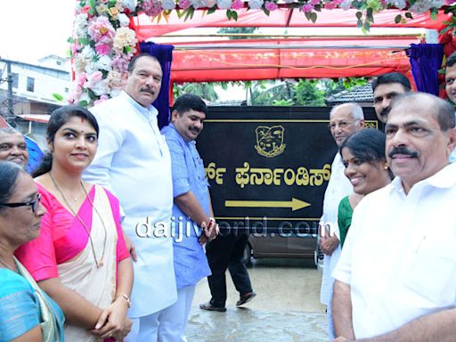 Mangaluru: George Fernandes Road inaugurated with grand ceremony