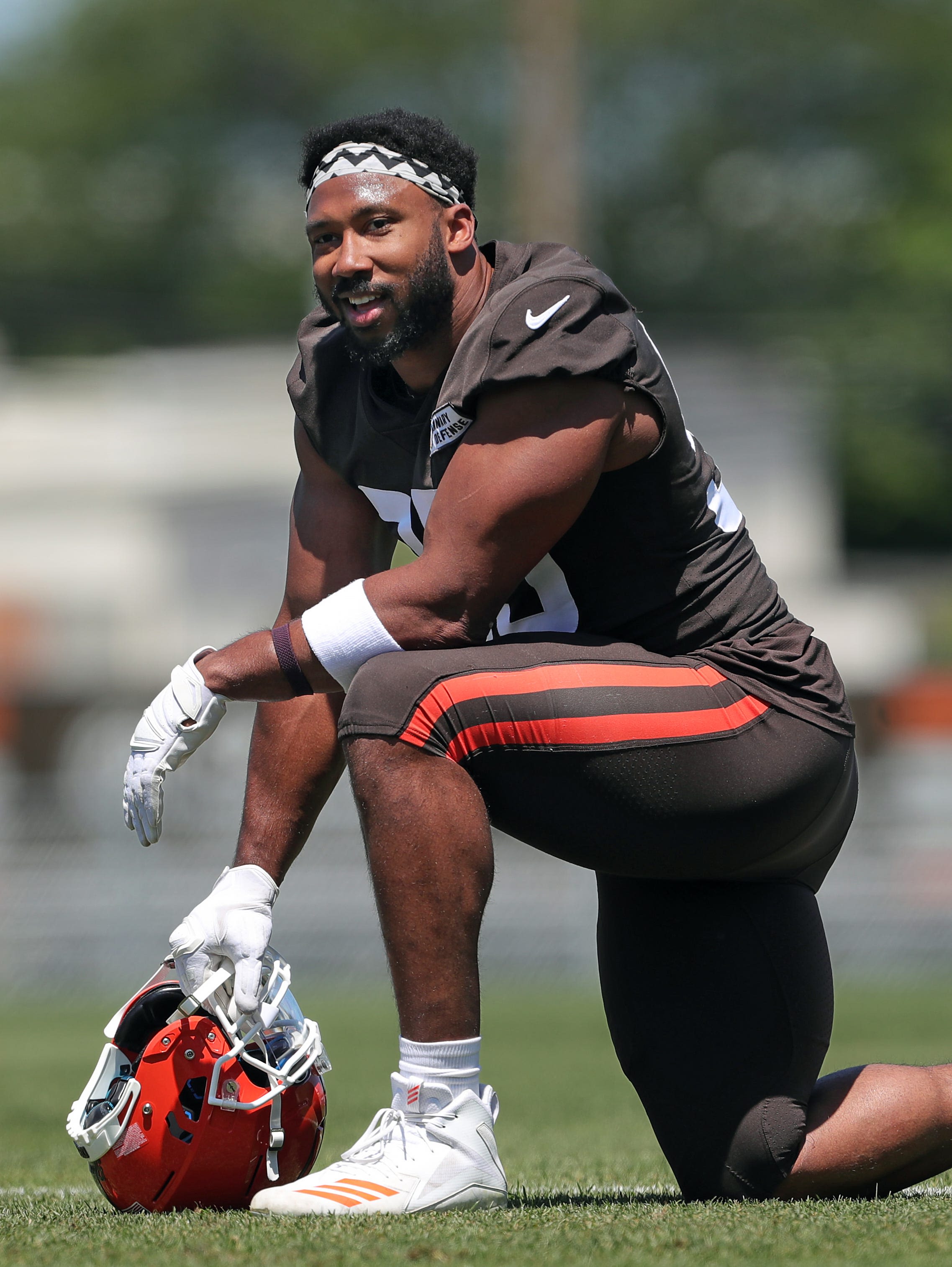 Cleveland Browns DE Myles Garrett is the NFL's best edge rusher in new ESPN poll