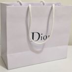 【 全新品 】Dior 紙手提袋 - 橫式  ( 小 )