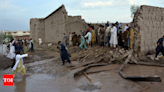 Heavy rains in eastern Afghanistan cause devastation, leaving at least 40 dead - Times of India