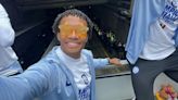 Cuadrado, la sensación en los festejos del Inter de Milán