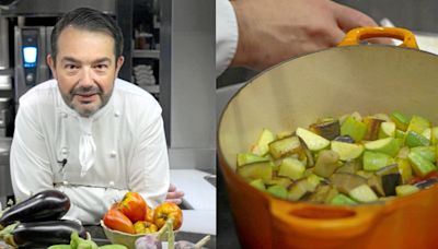 Jean-François Piège : sa délicieuse recette de ratatouille niçoise