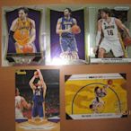 網拍讀賣~Pau Gasol~公牛隊球星~亮面卡~共5張~1000元~12/13 SELECT~13/14 PRIZM