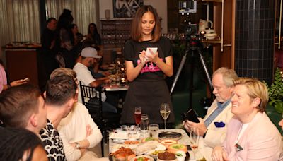 Chrissy Teigen Leads Group of Celeb Waiters at “Server For an Hour” Fundraising Dinner