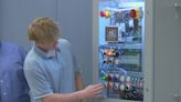 Wrightstown High School students build interactive marble sorting machine