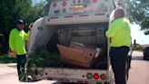 Un día con los empleados que recolectan basura en Garland, Texas: así es su trabajo