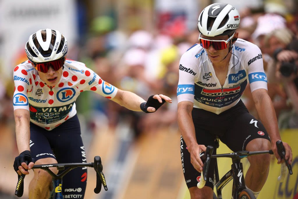 Remco Evenepoel has 'no problem' with Tour de France GC rival Jonas Vingegaard staying on his wheel