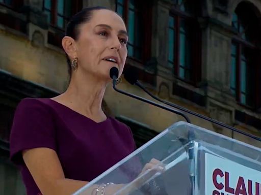 "Del Zócalo a la victoria", Claudia Sheinbaum cierra campaña