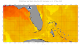 Hurricane Idalia's path goes through hot waters in the Gulf of Mexico. That's concerning.