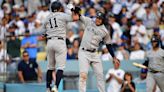 Yankees score runs in final three innings for 4-1 victory over Dodgers