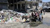 Desperate search: Gazans scour ruins for water