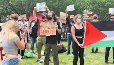 Pro-Palestine protest held at University of Mississippi