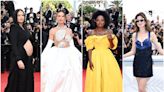 Retro minis and bare baby bumps: The best-dressed stars at the 75th Cannes Film Festival