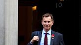 UK must raise taxes and cut spending, Hunt says ahead of budget