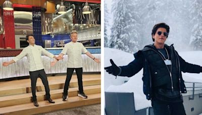 Vikas Khanna gets Gordon Ramsay to pose like Shah Rukh Khan; fends off negative comments with a sweet story about actor