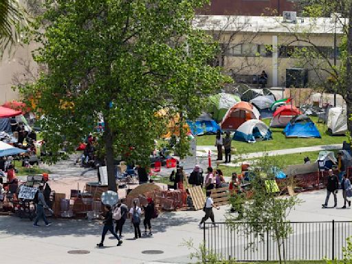 Encampments spread across California universities. Are they living on borrowed time?