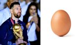 Lionel Messi Beats the Instagram Egg