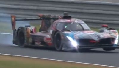 A lo Traverso: corrió en tres ruedas en las 24 Horas de Le Mans