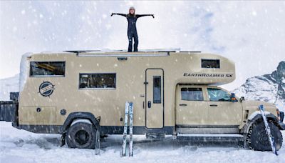 We Went Winter Camping in a $1.1 Million EarthRoamer and It Was So Epic